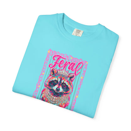 Feral Raccoon comfort color T-shirt