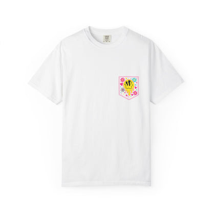 Social Moms Club T-Shirt — Colorful Retro Pocket Graphic Tee