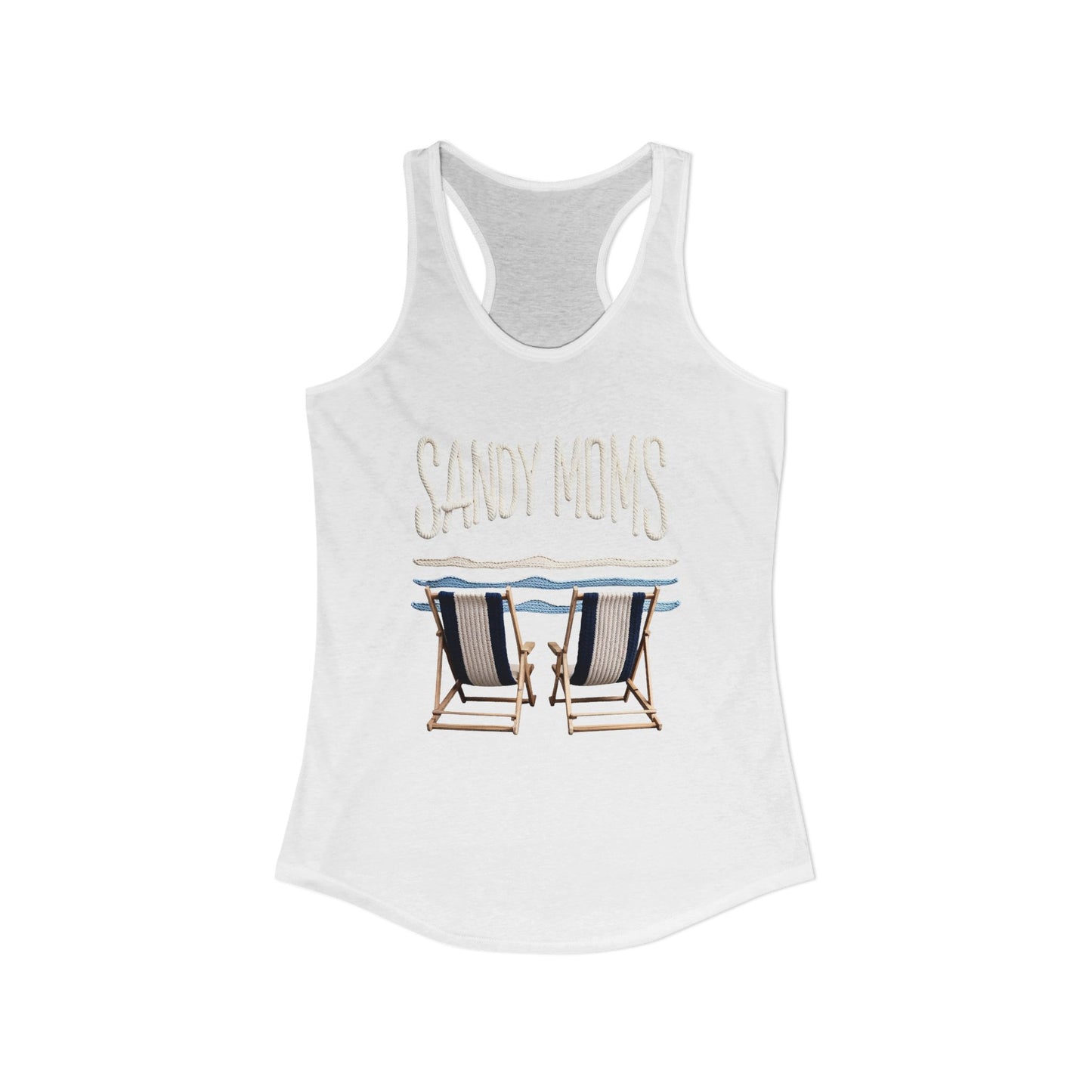 Sandy moms Racerback Tank