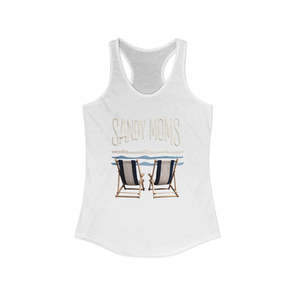 Sandy moms Racerback Tank