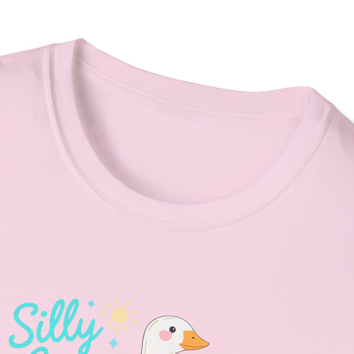 Silly Goose T-Shirt — Cute Duck Illustration Tee for Kids & Animal Lovers