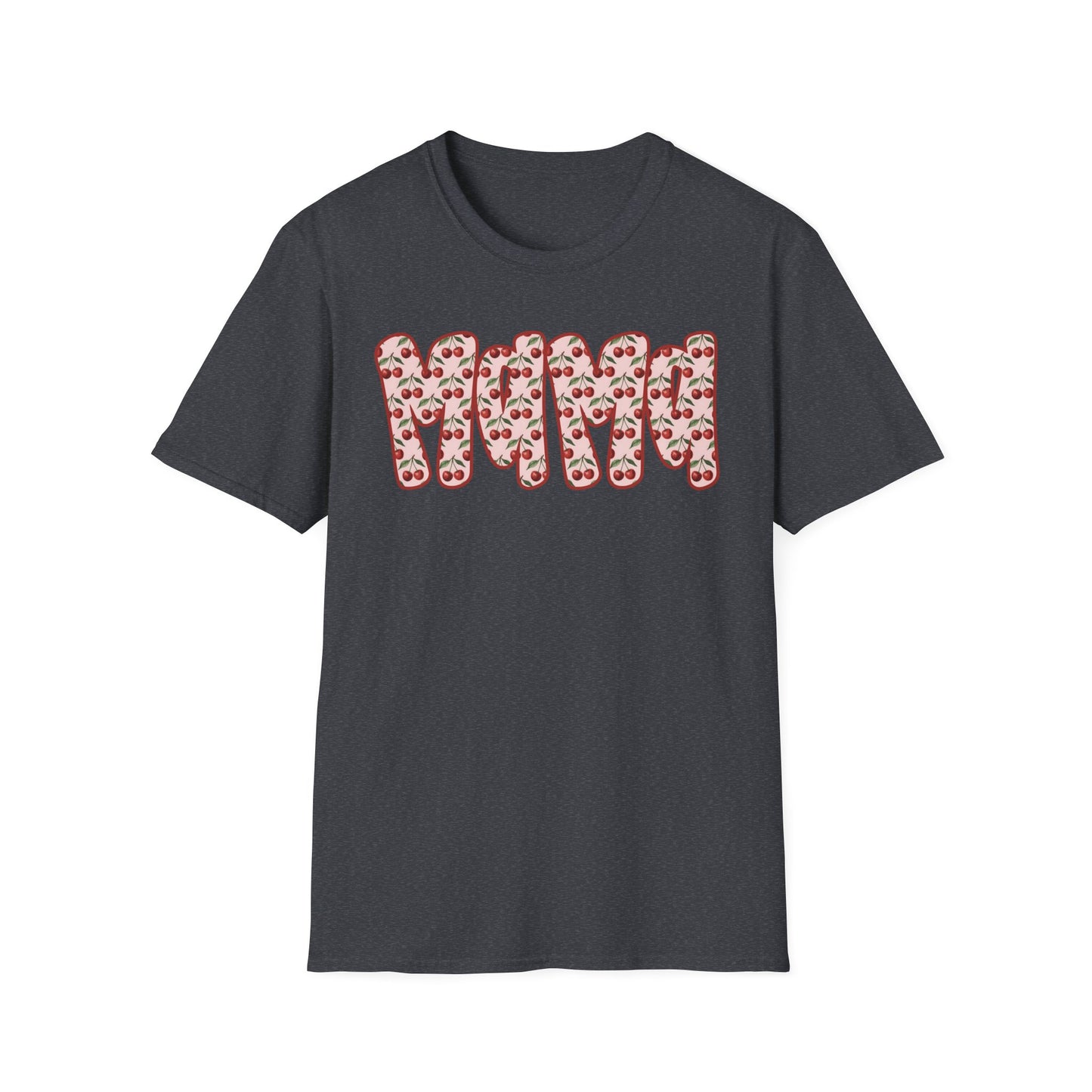 Mama Floral Band T-Shirt — Cute Mom Shirt with Pink Flower Pattern
