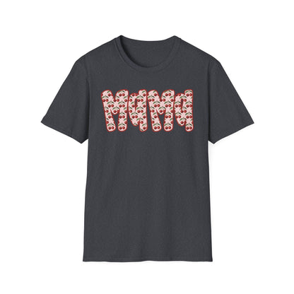 Mama Floral Band T-Shirt — Cute Mom Shirt with Pink Flower Pattern