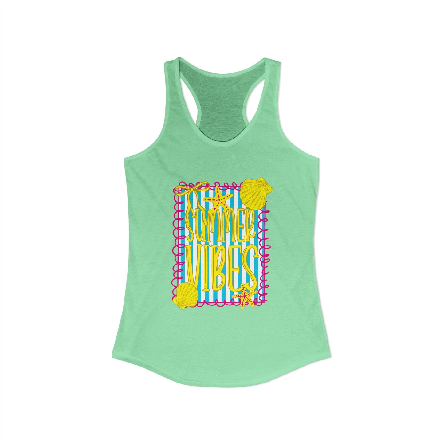 Summer Vibes Racerback Tank