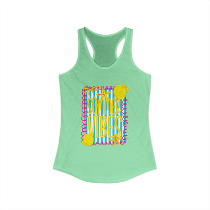 Summer Vibes Racerback Tank
