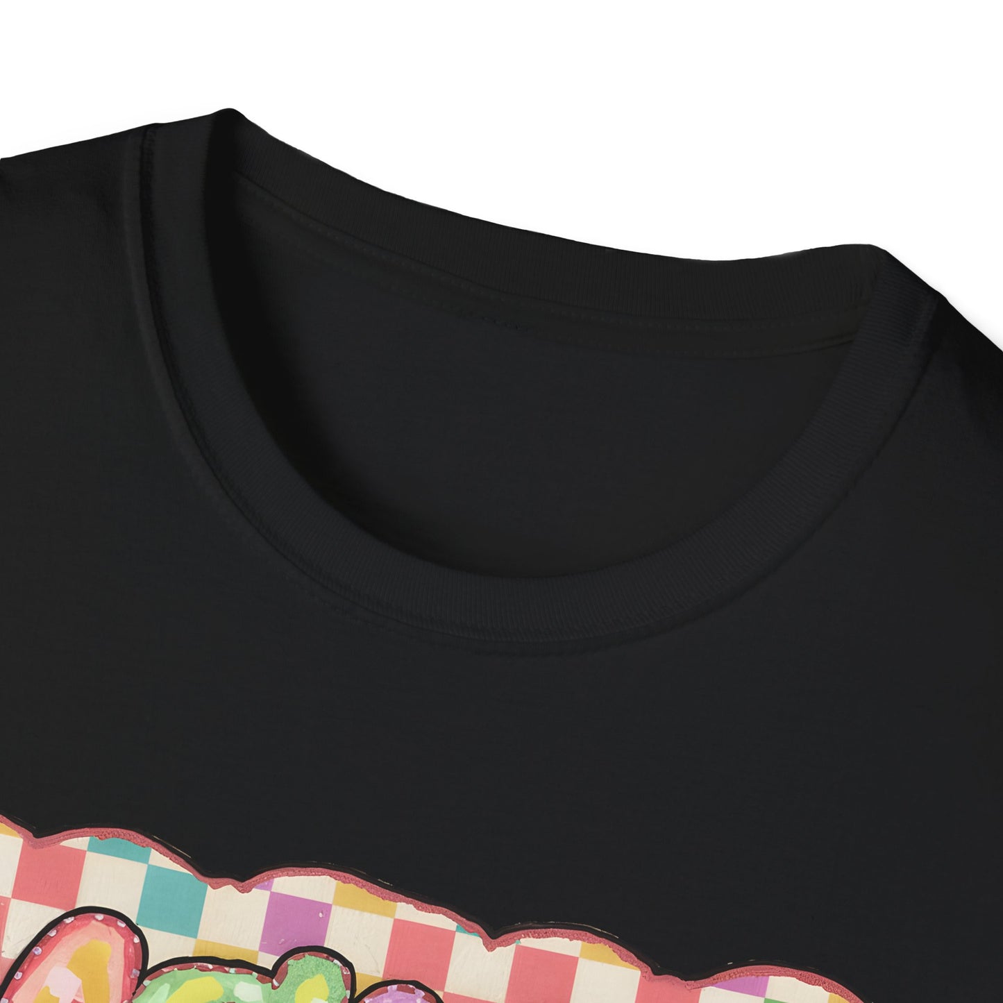 Mama Balloon Graphic Tee — Colorful Pastel Celebration Shirt for Moms
