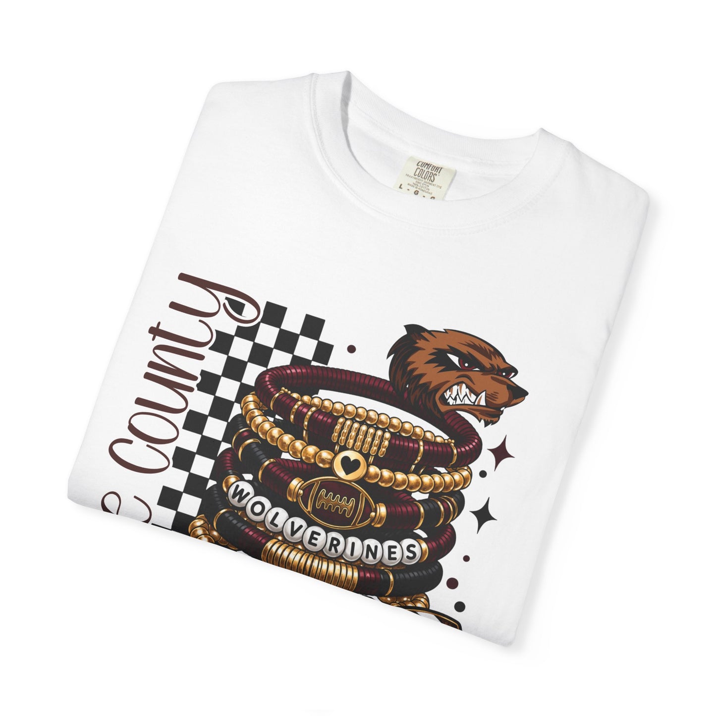 Dade County Panthers Football Graphic T‑Shirt