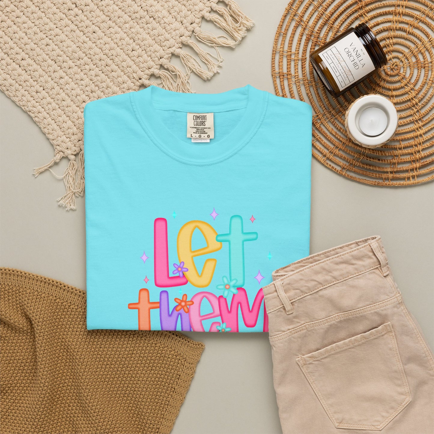 Let Them T-Shirt — Colorful Positive Kids & Pride Tee