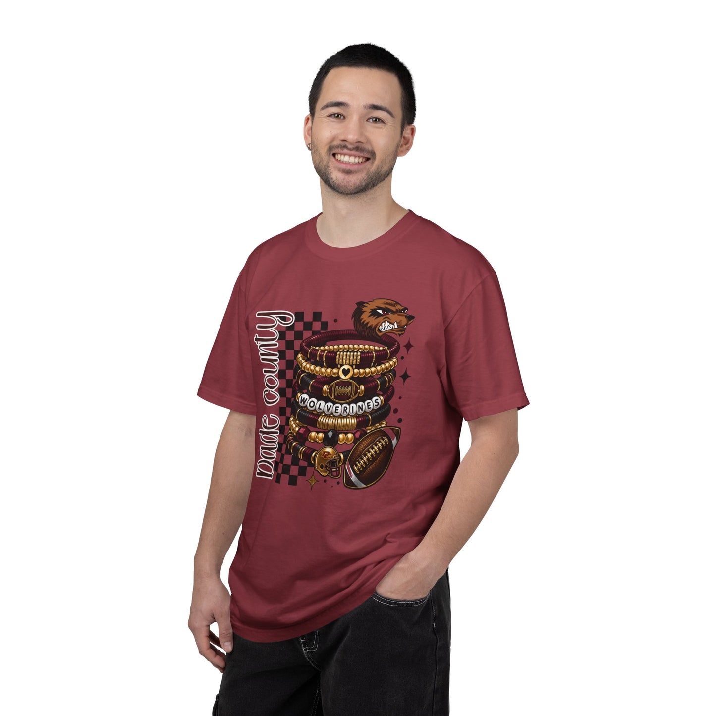 Dade County Panthers Football Graphic T‑Shirt