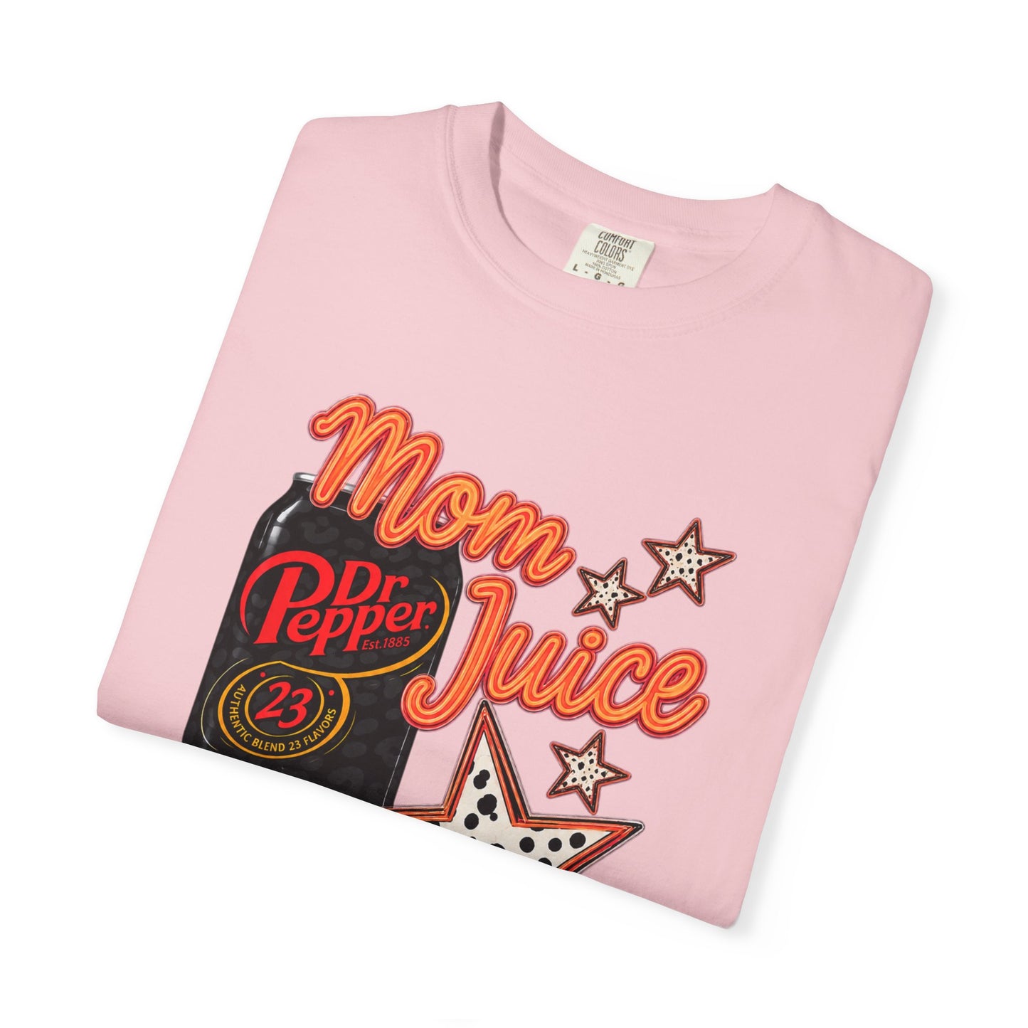 Mom Juice T-Shirt — Retro Dr Pepper Can Graphic Tee