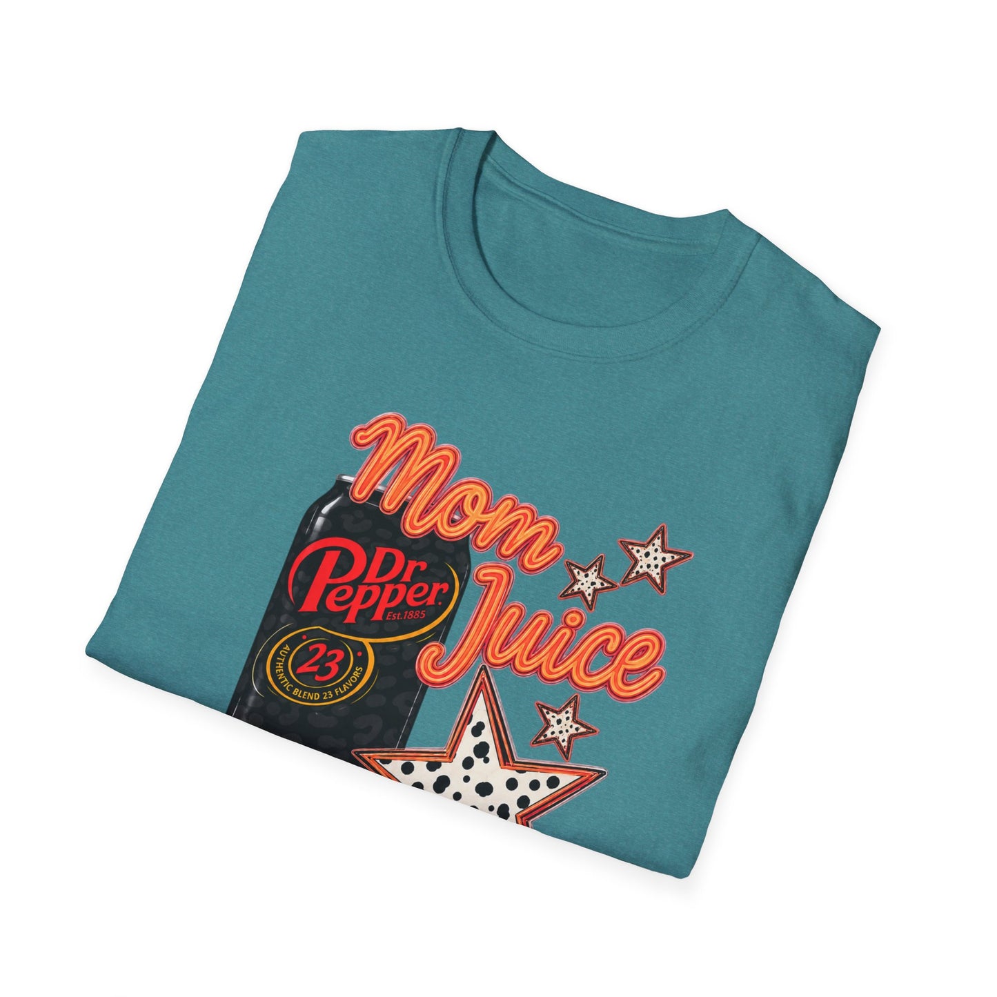 Mom Juice Dr Pepper T-Shirt – Retro Soda Graphic Tee for Moms