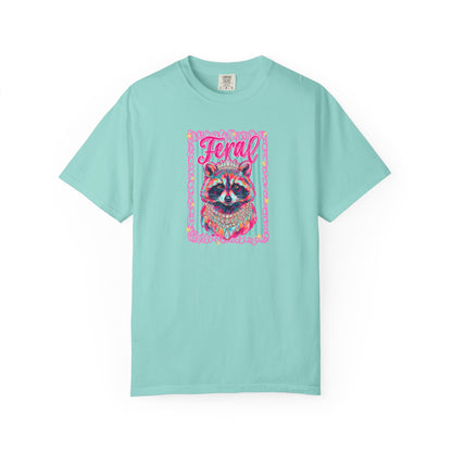 Feral Raccoon comfort color T-shirt