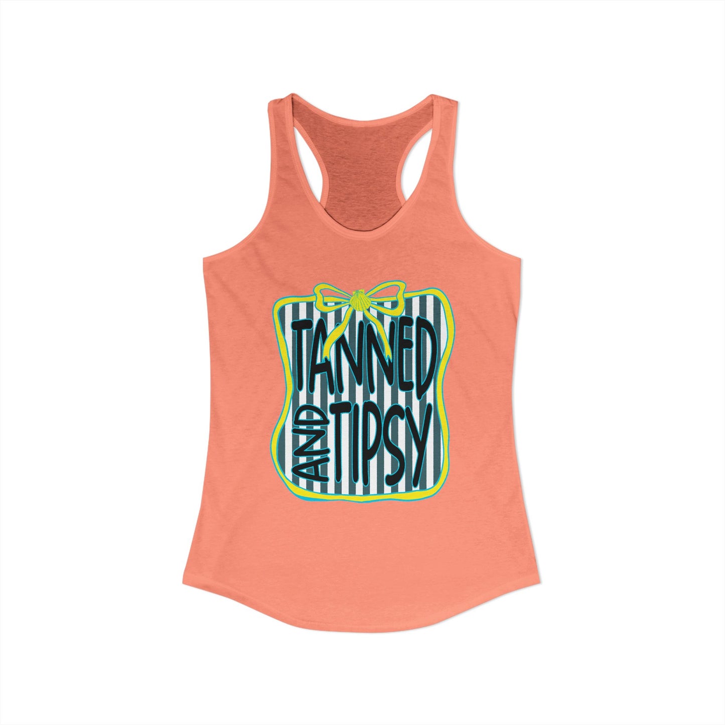 Tanned & Tipsy Racerback Tank