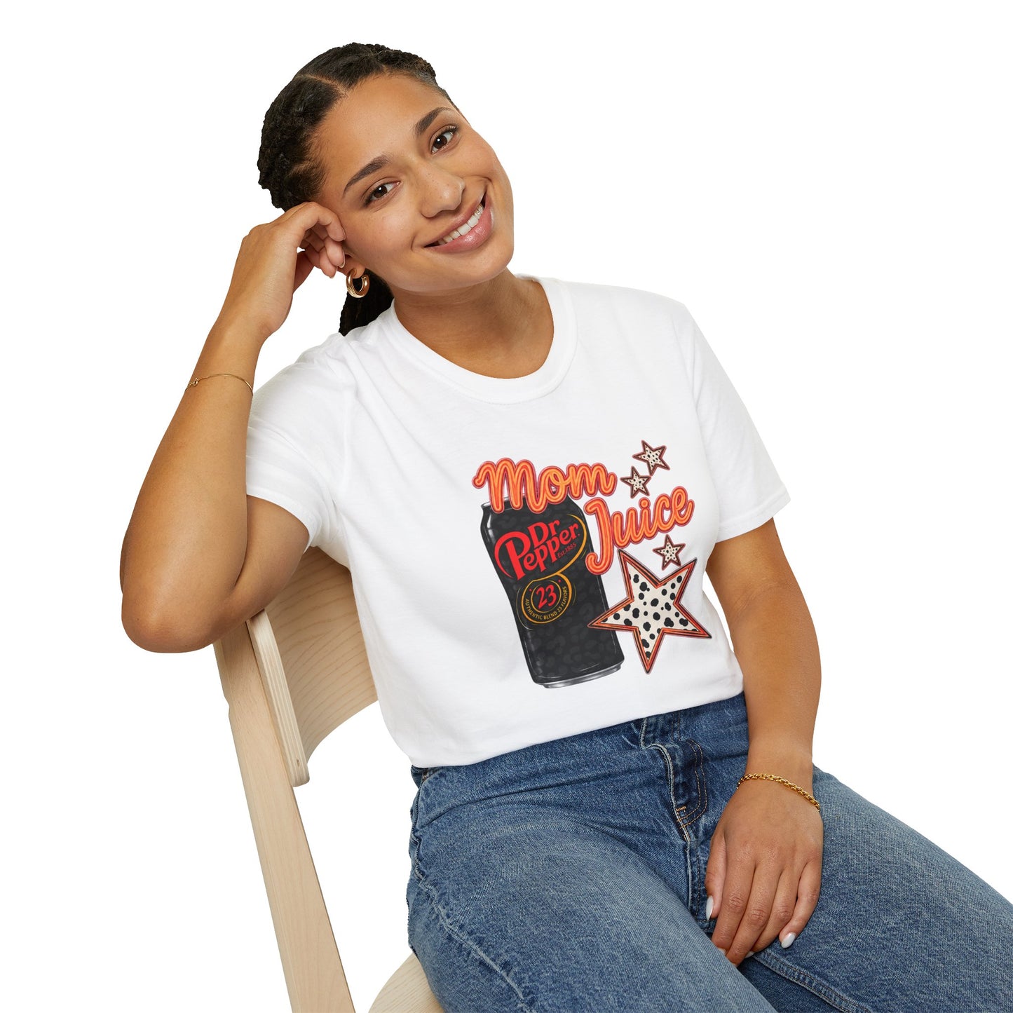 Mom Juice Dr Pepper T-Shirt – Retro Soda Graphic Tee for Moms