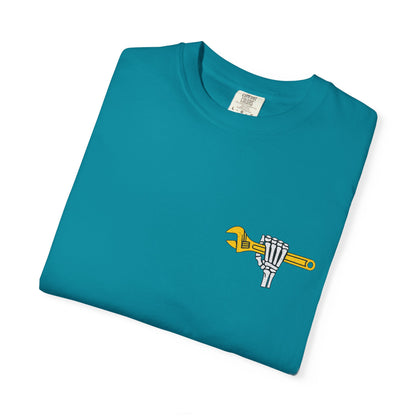 Mechanic T-Shirt — "I Can Fix a Lot of Things (But I Can't Fix Stupid)" Graphic Tee