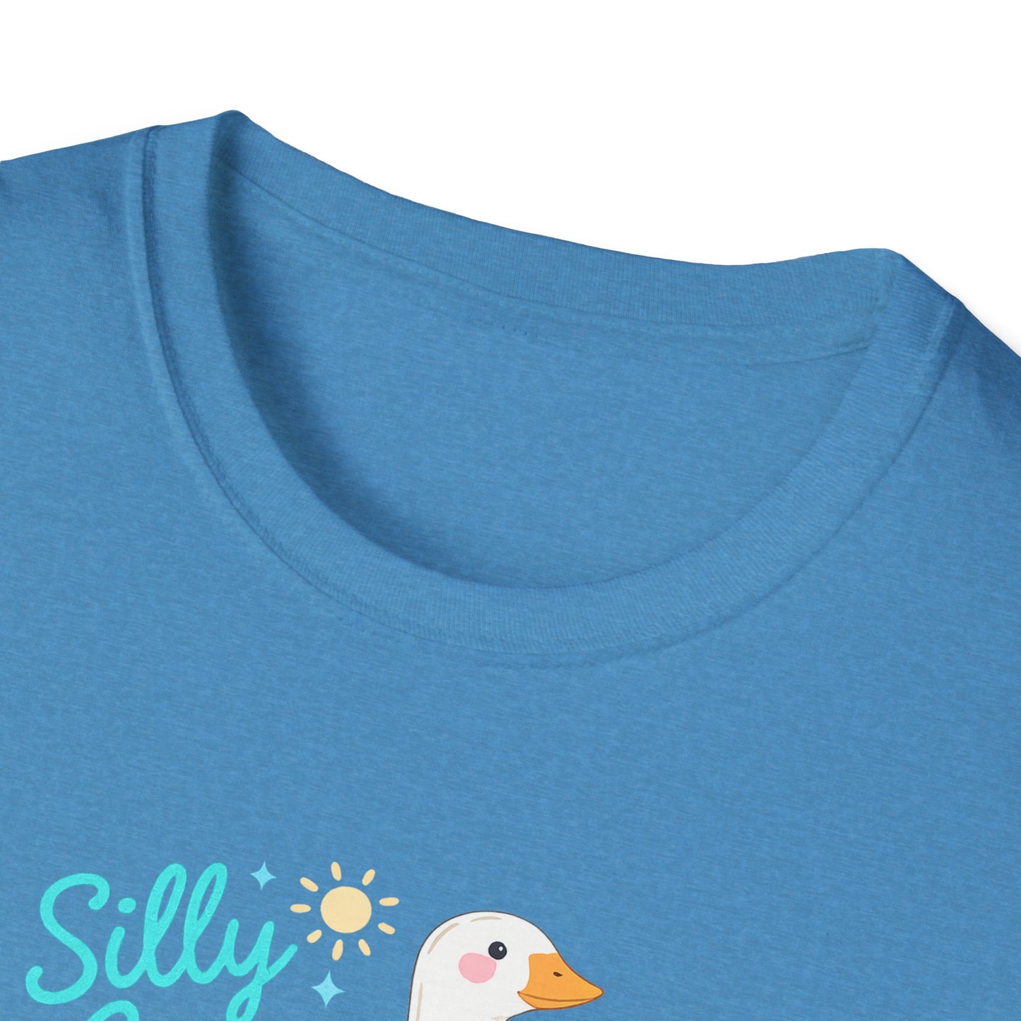 Silly Goose T-Shirt — Cute Duck Illustration Tee for Kids & Animal Lovers