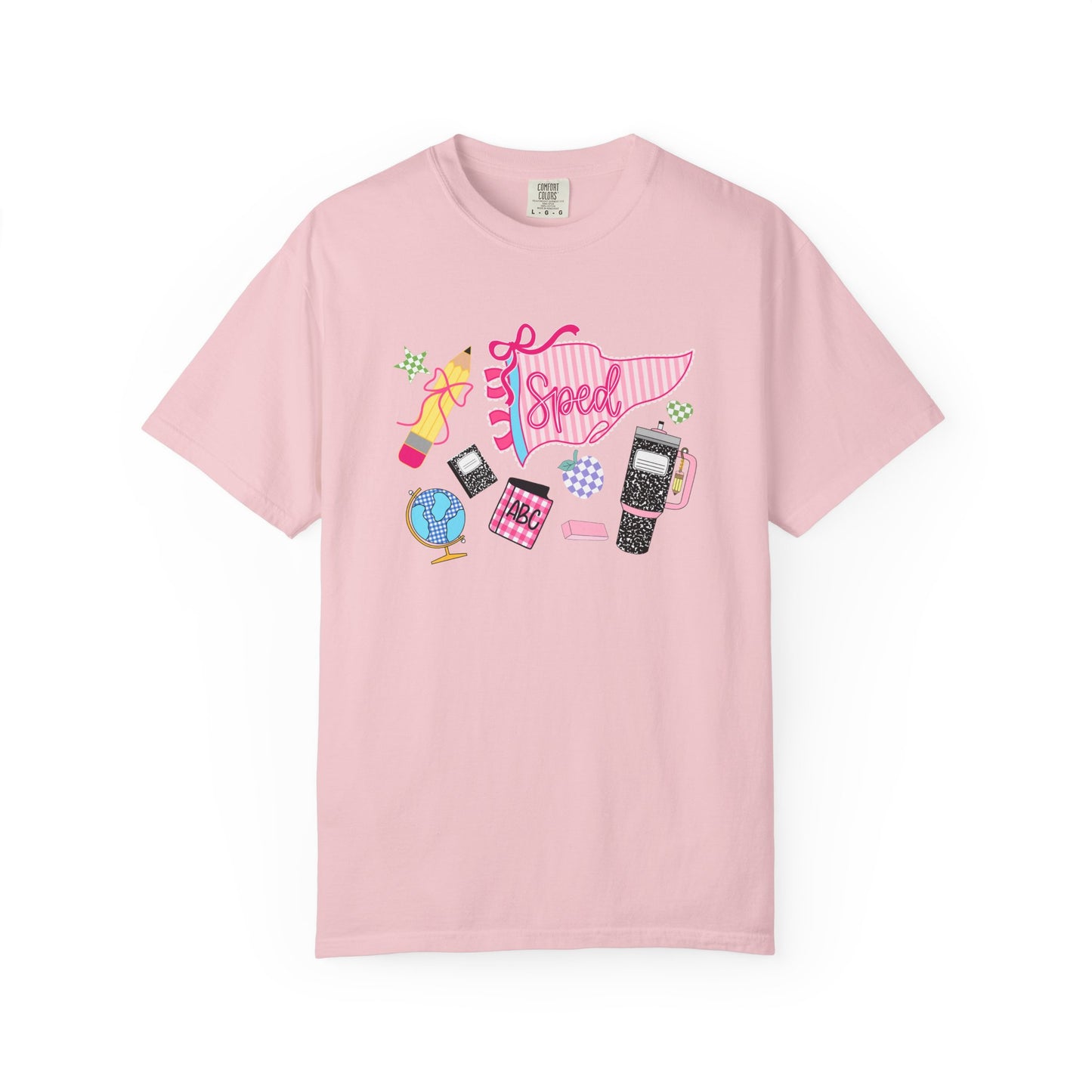 Retro Tech Collage T-Shirt — 'Speed' Graphic Tee for 90s Nostalgia