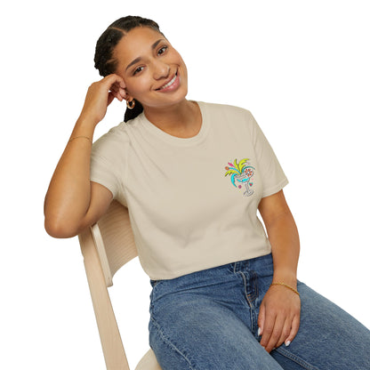 T-Shirt — "Tanned and Tipsy" Tropical Cocktail Graphic Tee