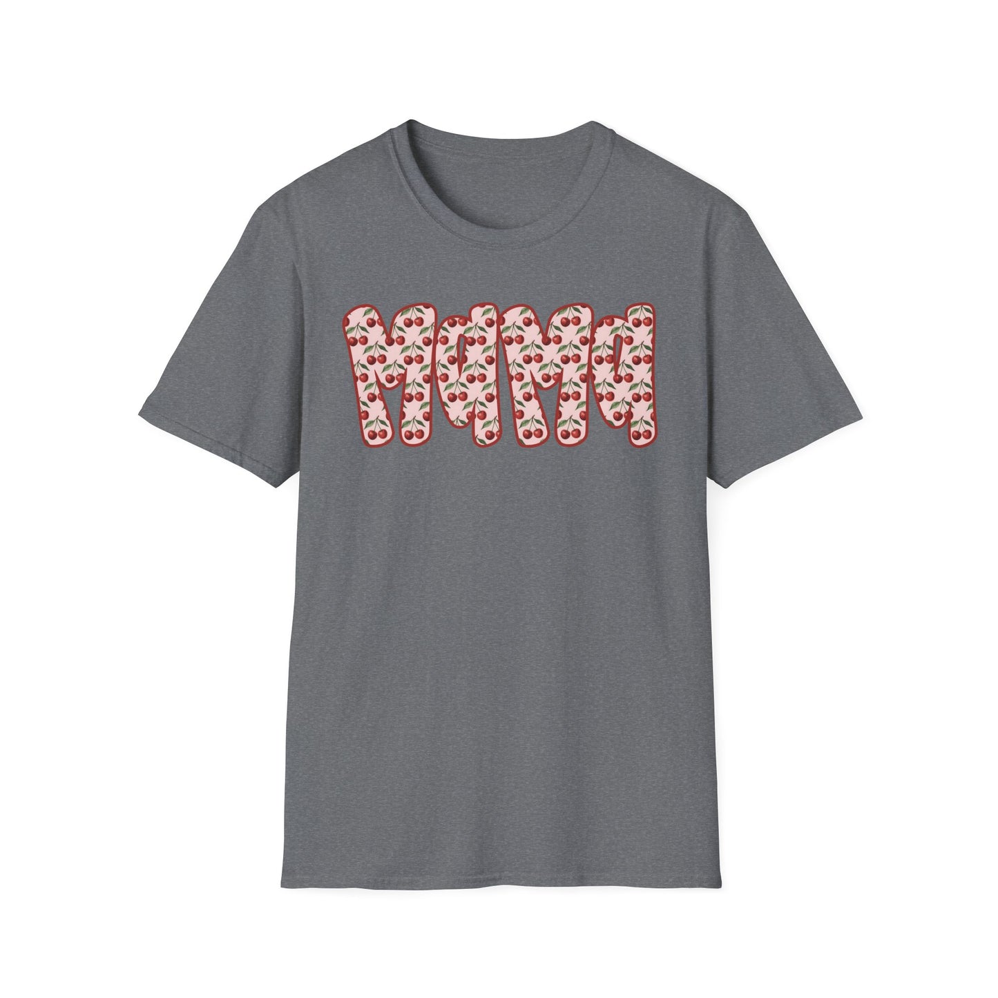 Mama Floral Band T-Shirt — Cute Mom Shirt with Pink Flower Pattern
