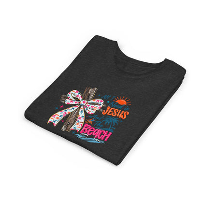 Youth Tee - All I Need is Jesus and the Beach Graphic Tee