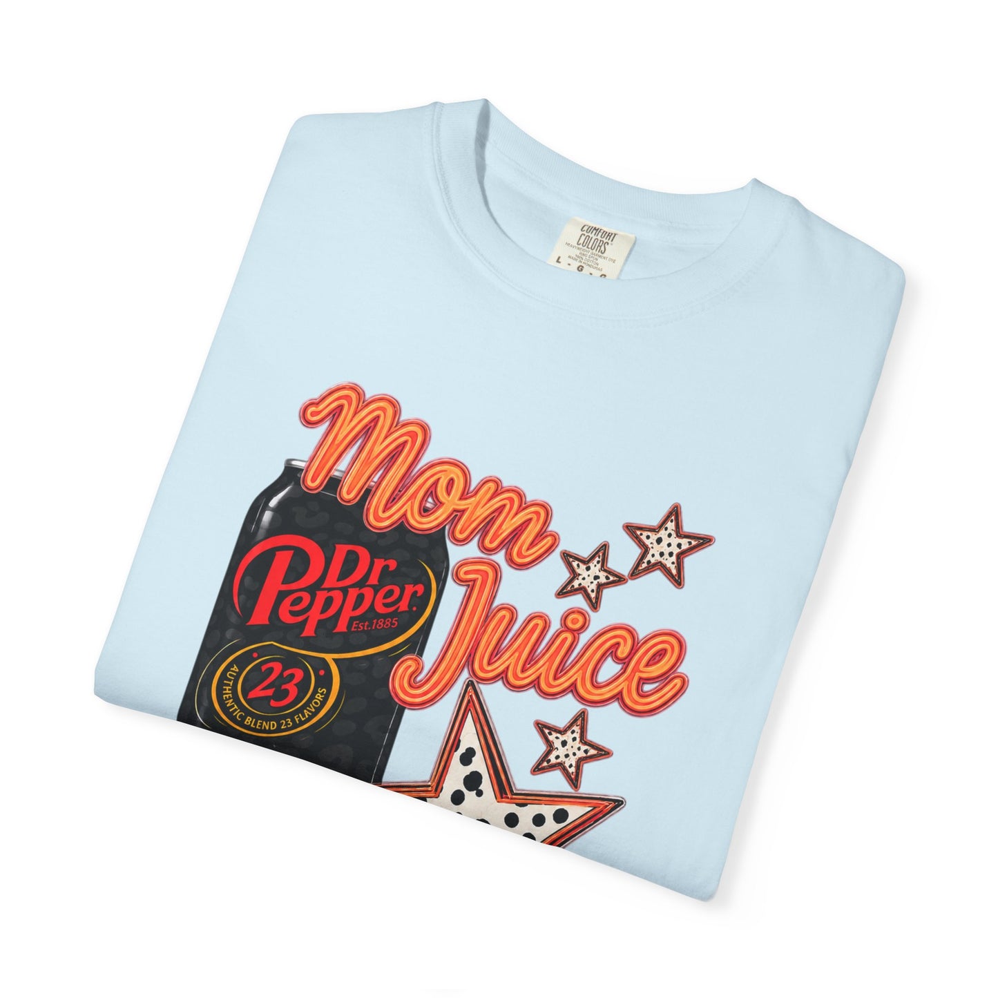 Mom Juice T-Shirt — Retro Dr Pepper Can Graphic Tee