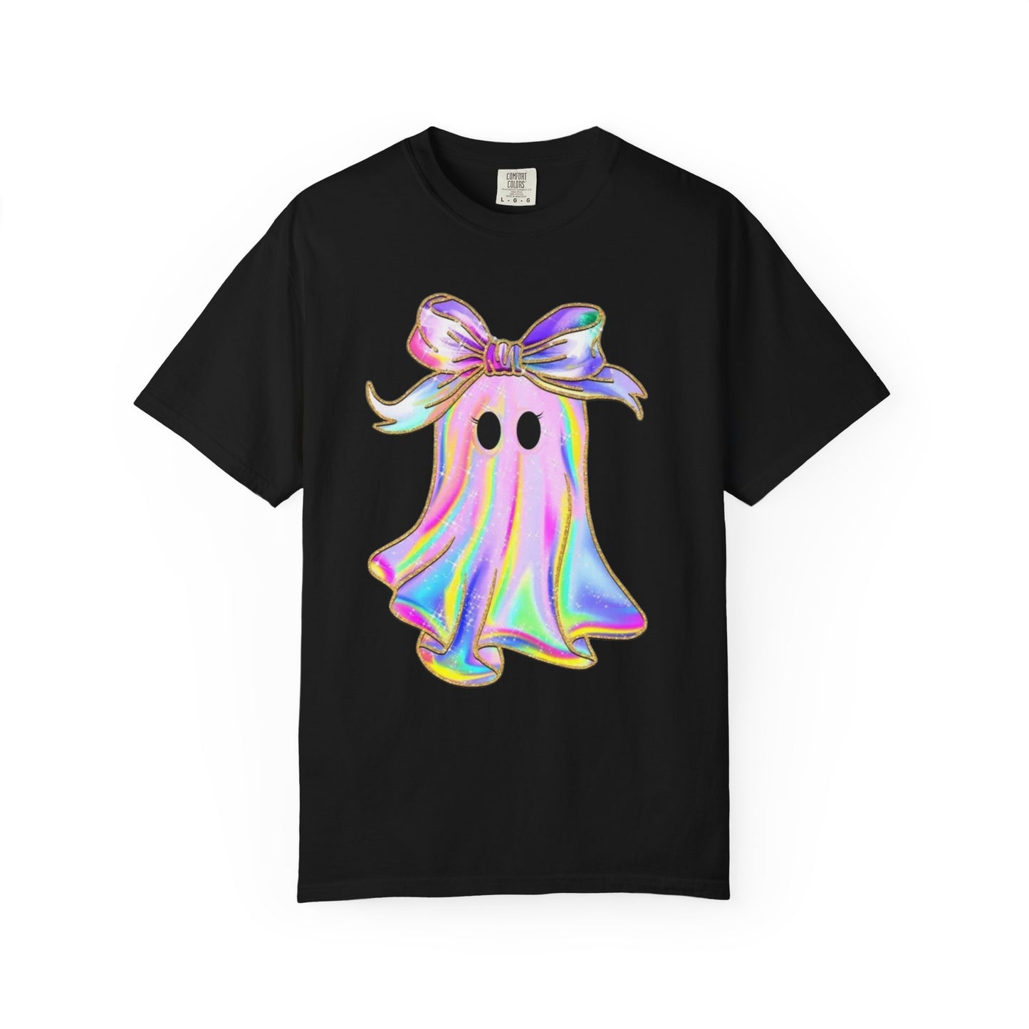 Holographic Bow Ghost T-Shirt