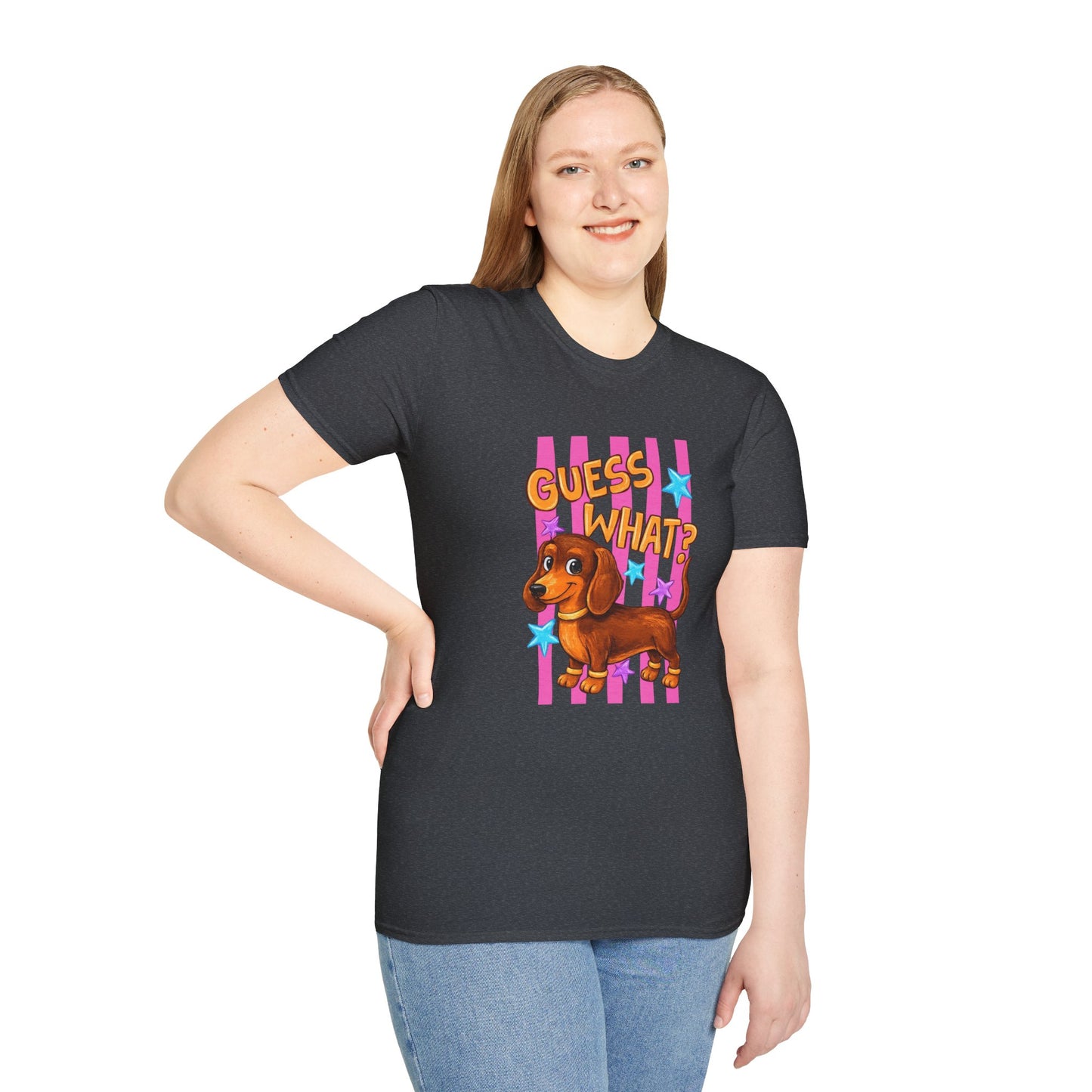 Dachshund “Guess What? Wiener Butt!” T-Shirt