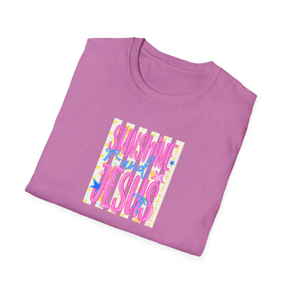 Sunshine and Jesus T‑Shirt — Bright Christian Faith Graphic Tee