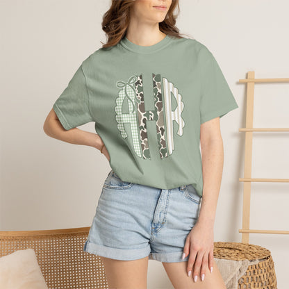 Camo Monogrammed CC Tee