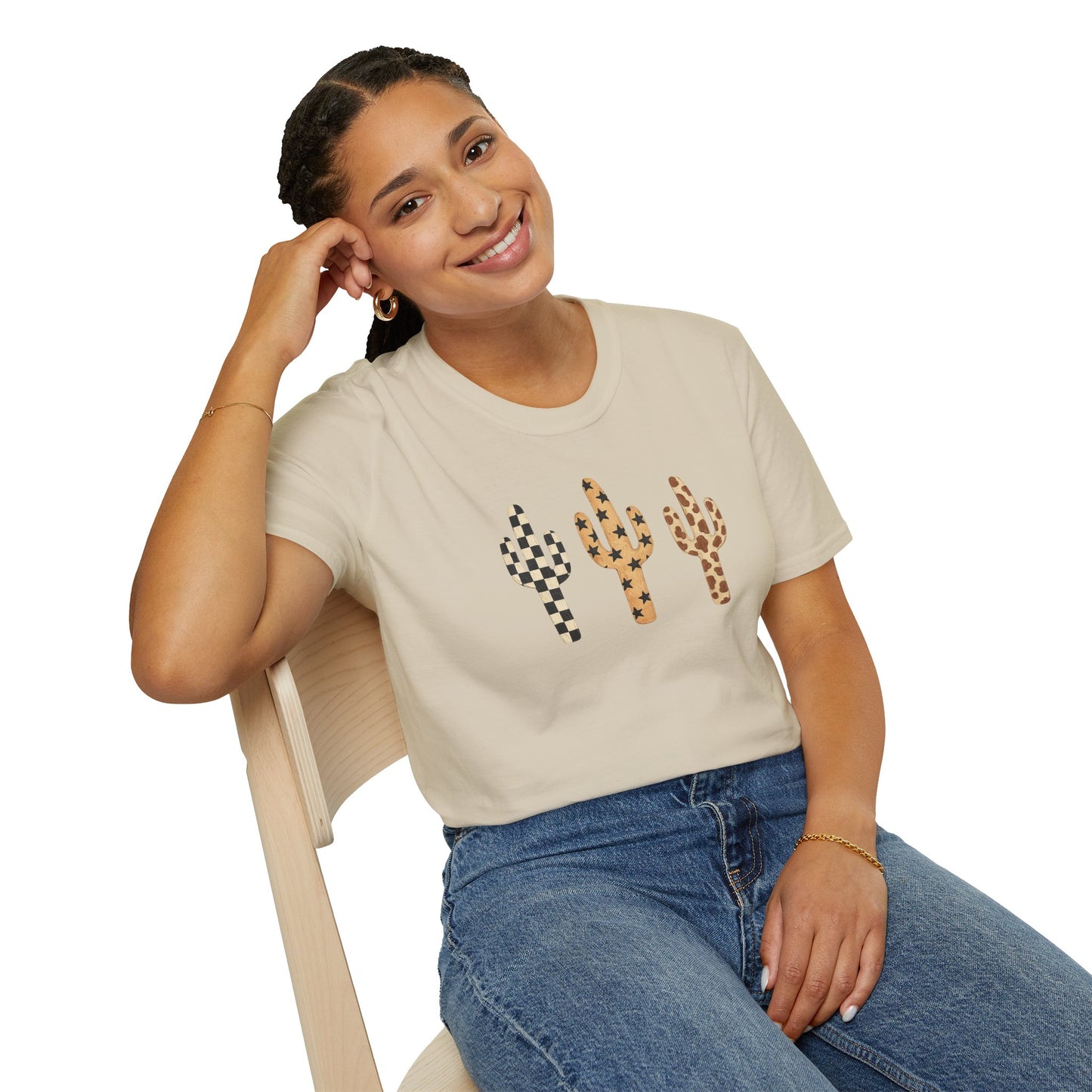 Leopard Print Cactus T-Shirt