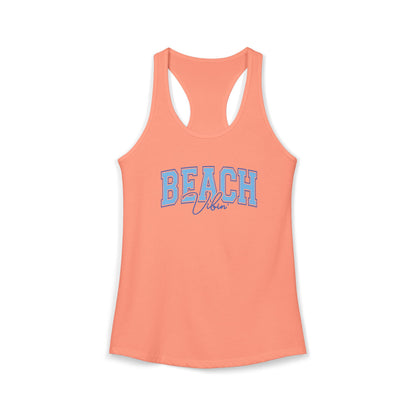 Beach vibin Racerback Tank