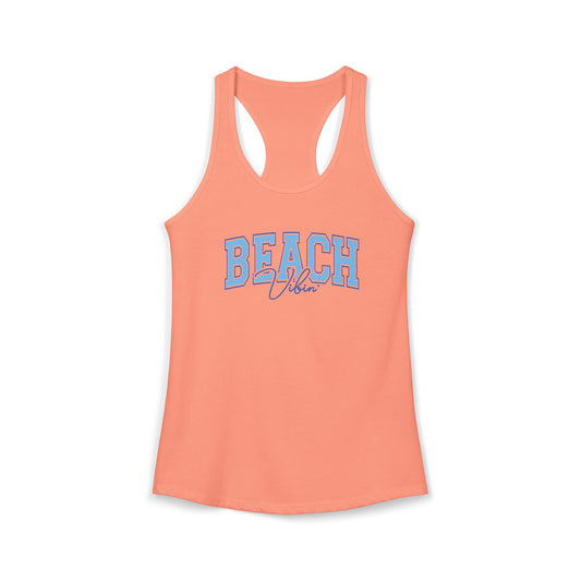 Beach vibin Racerback Tank