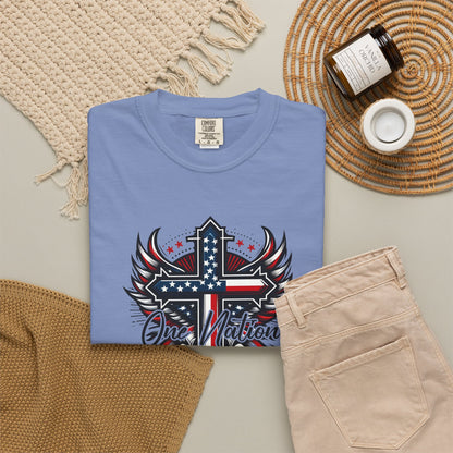 One Nation Under God Cross T-Shirt