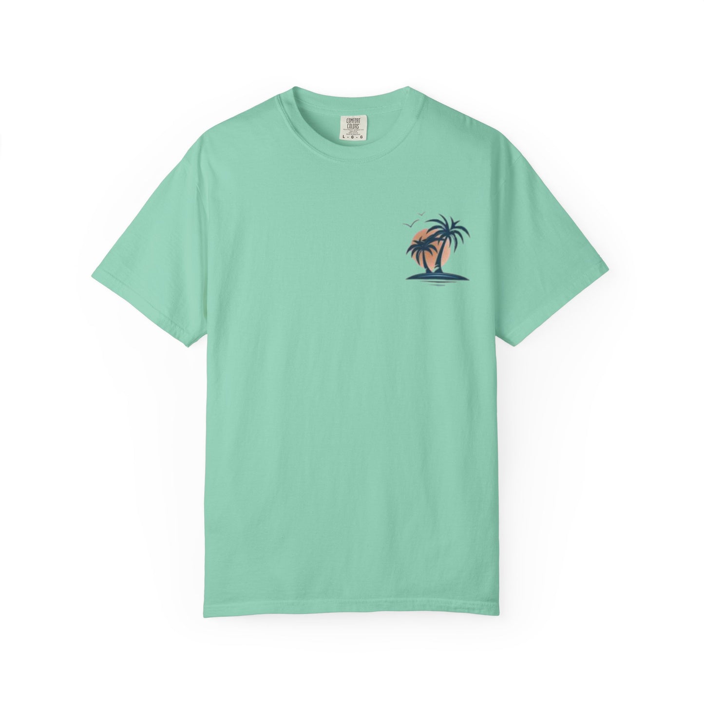 Palm Trees In the Sun, Front & Back T-shirt