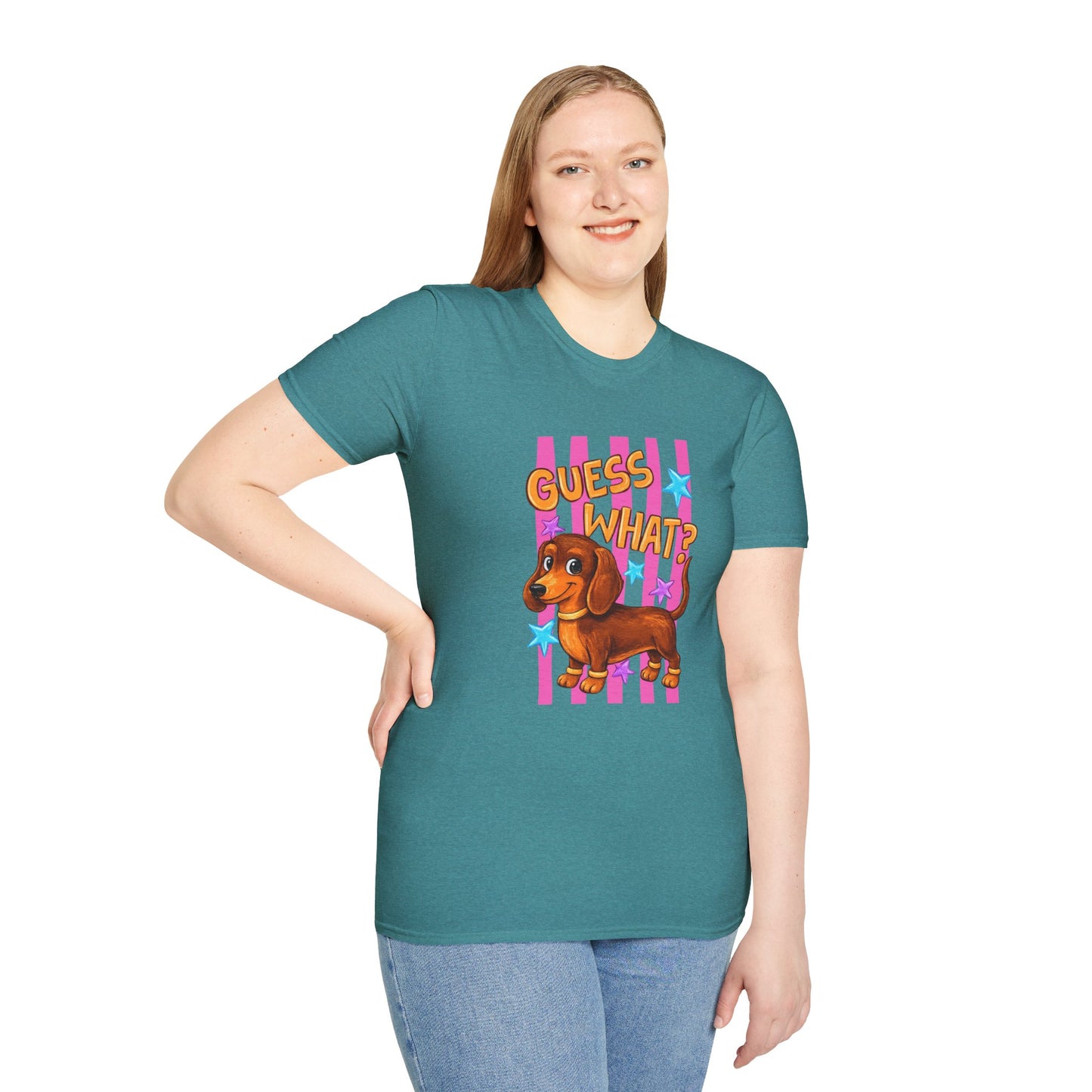 Dachshund “Guess What? Wiener Butt!” T-Shirt