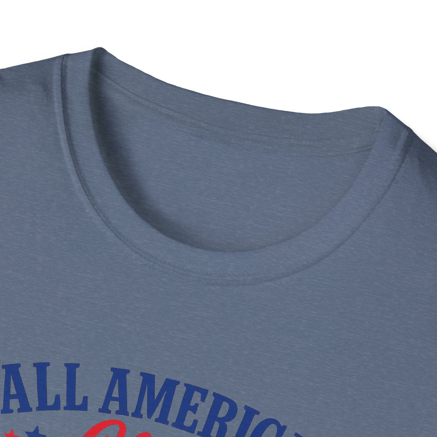 All American Chick T-Shirt — Patriotic Fourth of July Chicken Tee