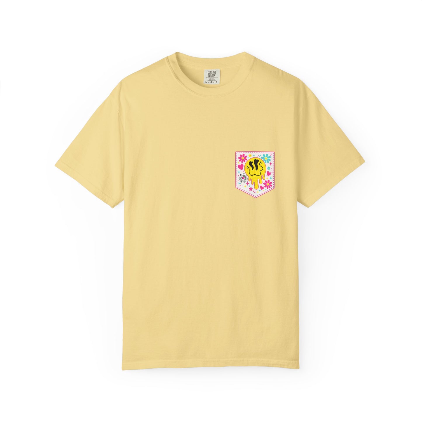 Social Moms Club T-Shirt — Colorful Retro Pocket Graphic Tee