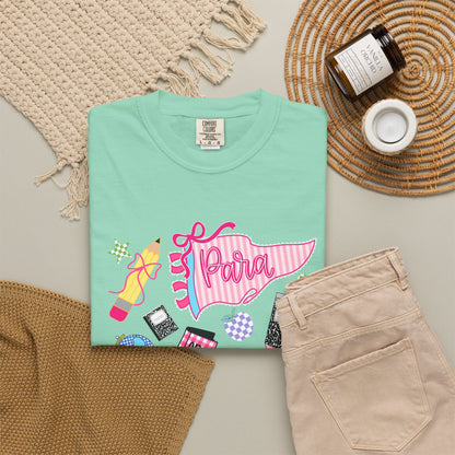Retro 'Para' Collage T-Shirt — 90s Aesthetic Phone & Makeup Graphic Tee