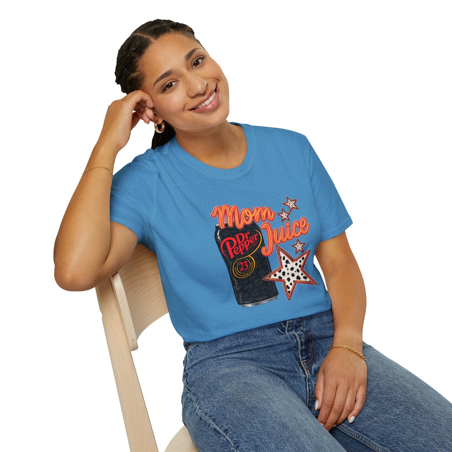 Mom Juice Dr Pepper T-Shirt – Retro Soda Graphic Tee for Moms