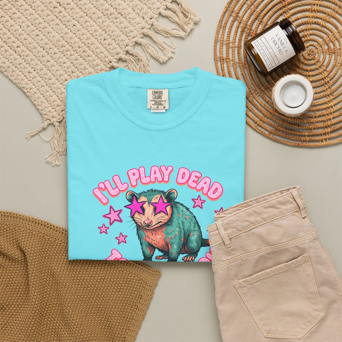 Funny Cat T-Shirt — "I'll Play Dead to Avoid You" Cute Sarcastic Graphic Tee