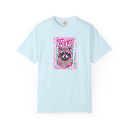 Feral Raccoon comfort color T-shirt