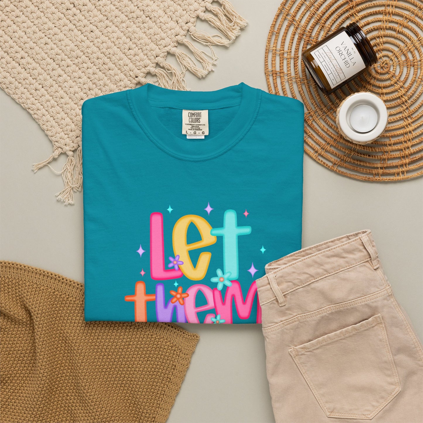 Let Them T-Shirt — Colorful Positive Kids & Pride Tee
