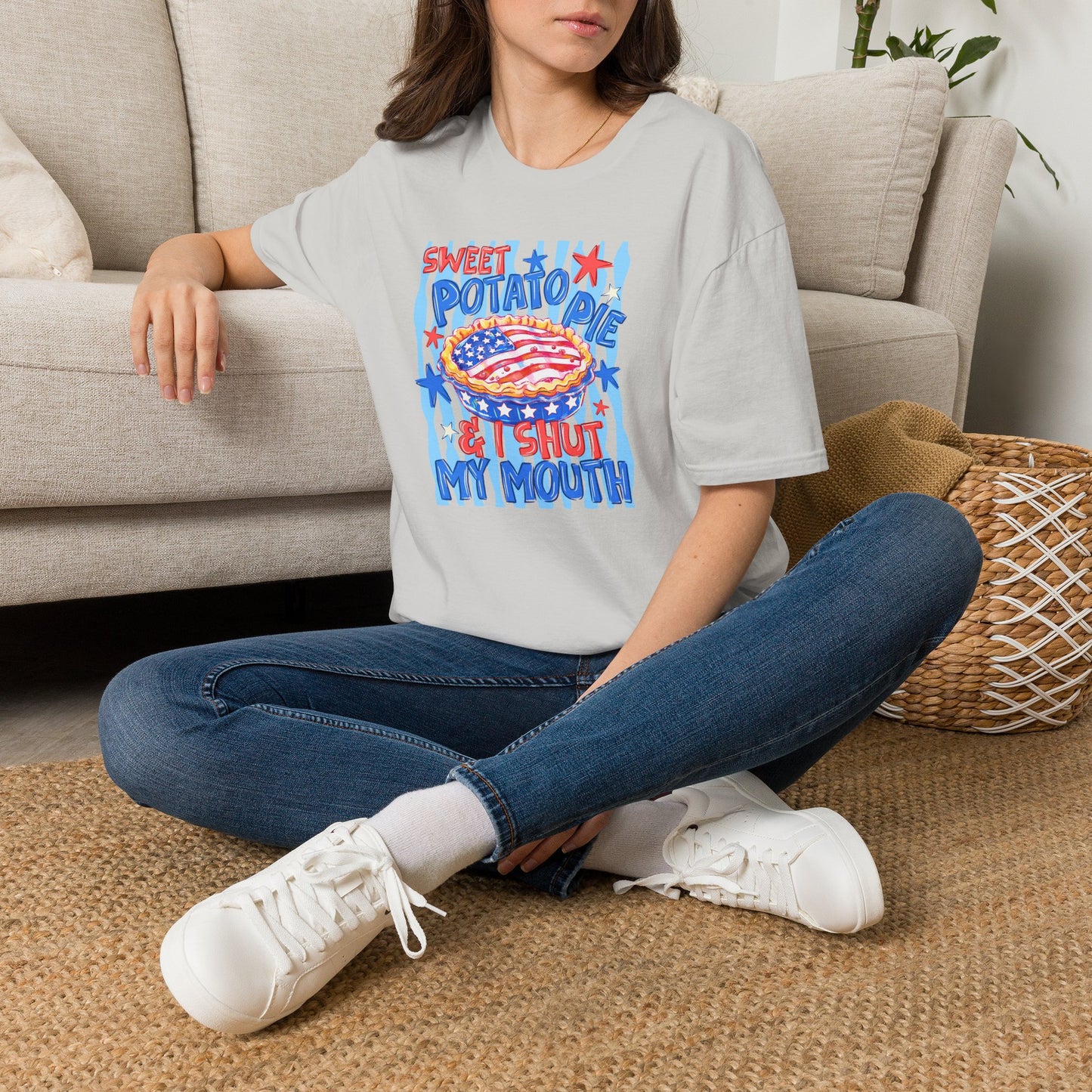T-Shirt — 'Sweet Potato Pie' Patriotic Graphic Tee