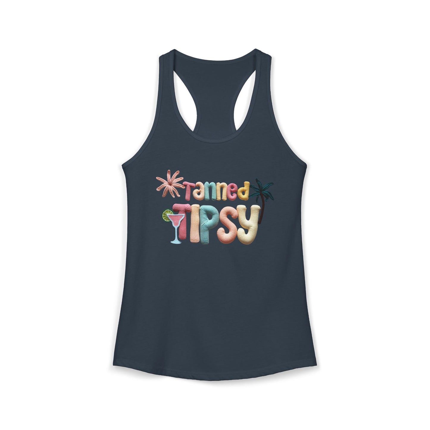 Tanned & Tipsy yarn Racerback Tank