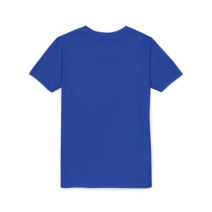 Youth Tee - American Flag Monogram with Bow (Patriotic 4th of July)