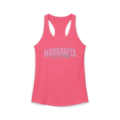 Margarita social club Racerback Tank
