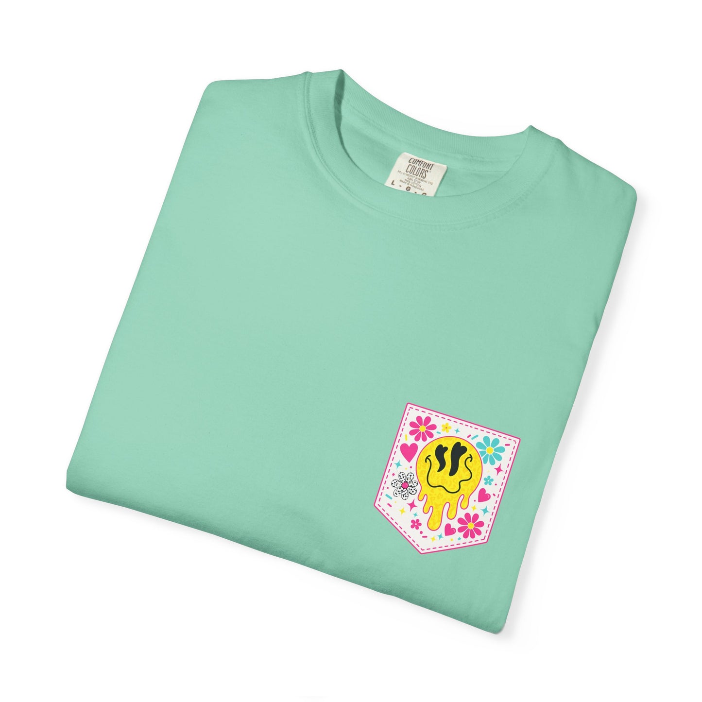 Social Moms Club T-Shirt — Colorful Retro Pocket Graphic Tee