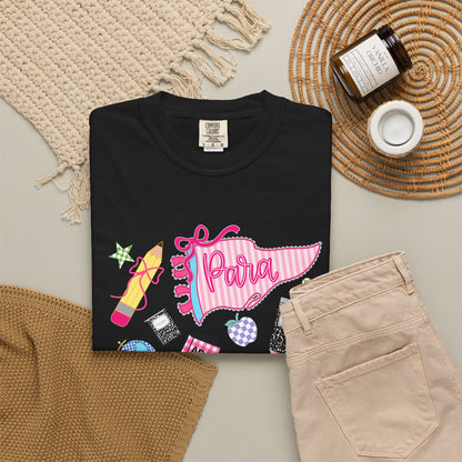 Retro 'Para' Collage T-Shirt — 90s Aesthetic Phone & Makeup Graphic Tee