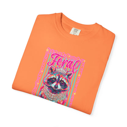 Feral Raccoon comfort color T-shirt