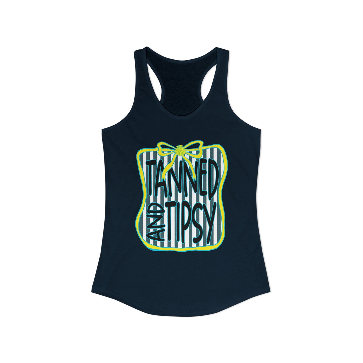 Tanned & Tipsy Racerback Tank